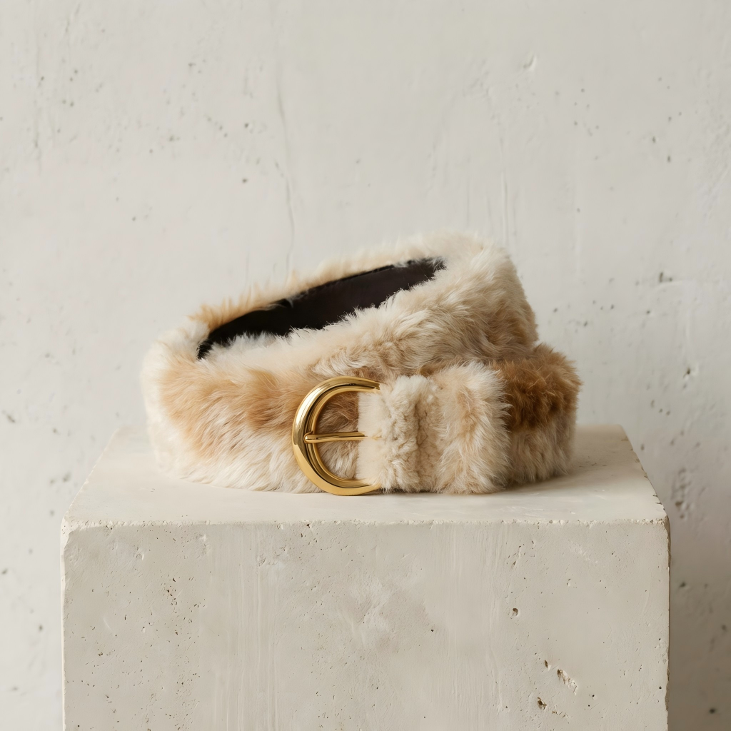 Faux Fur Belt for Fall/Winter