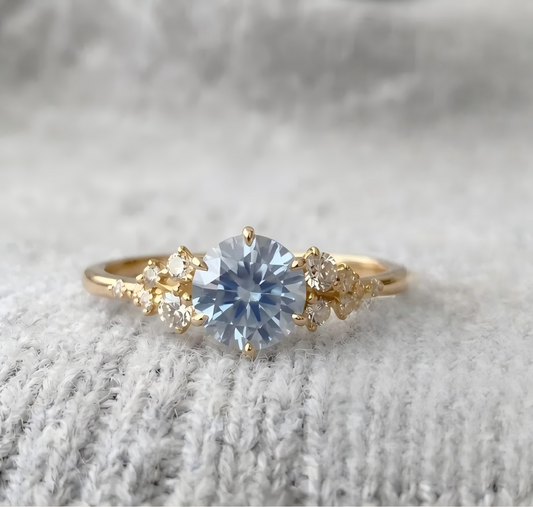 Vintage Aquamarine Ring