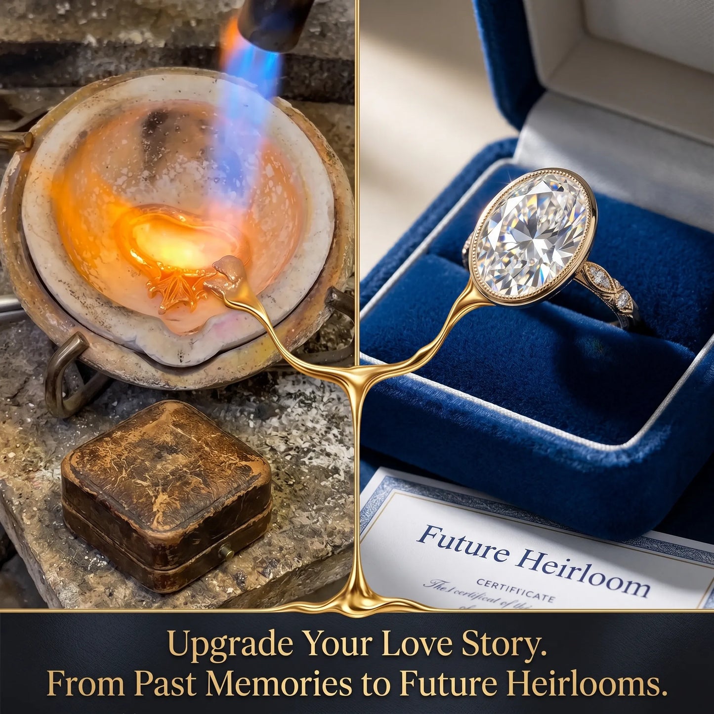The Heritage Bezel Ring